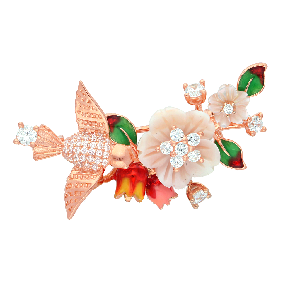 Spring Flowers Brooch - penelope-it.com