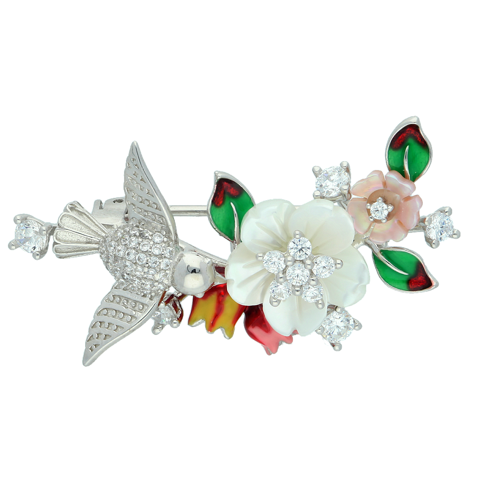 Spring Flowers Brooch - penelope-it.com