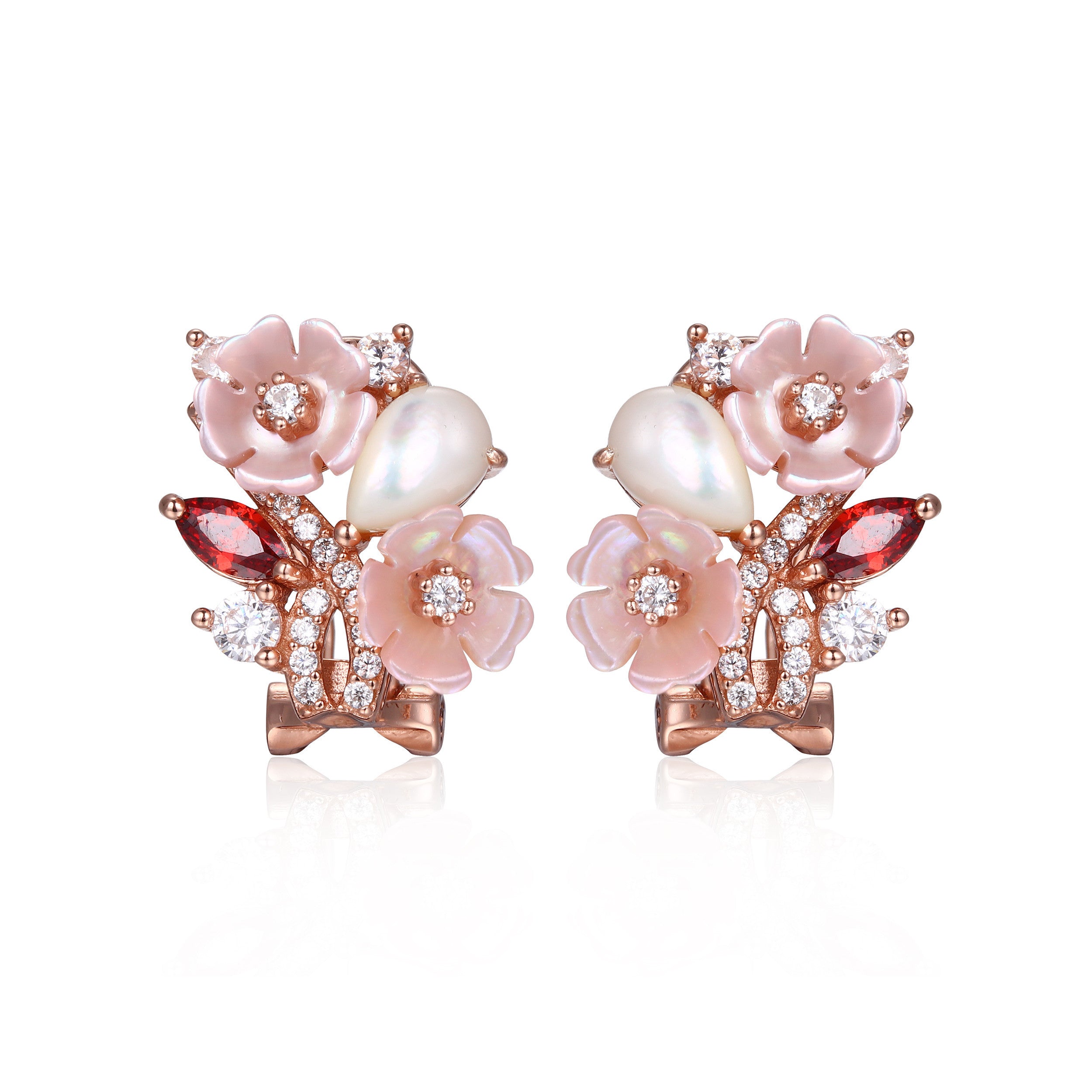 Cherry Champagne Earrings - penelope-it.com