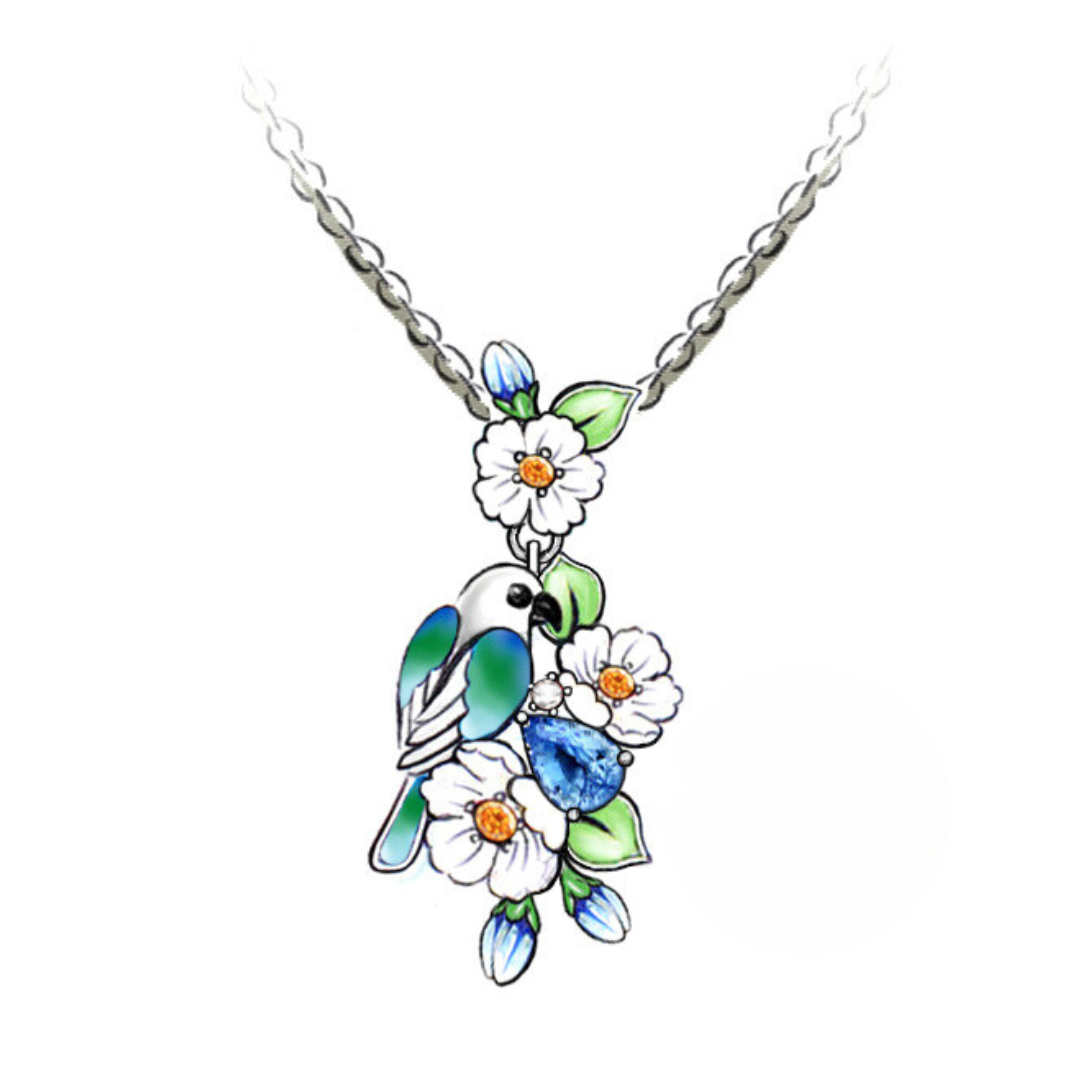 Aerial Blooms Necklace