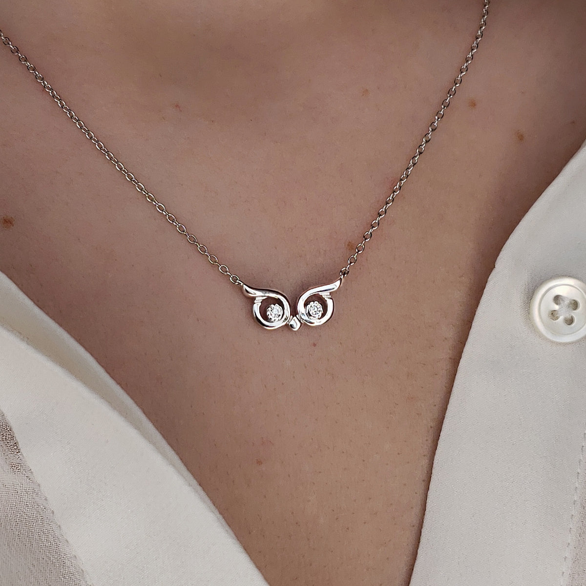 Owls Eyes Necklace