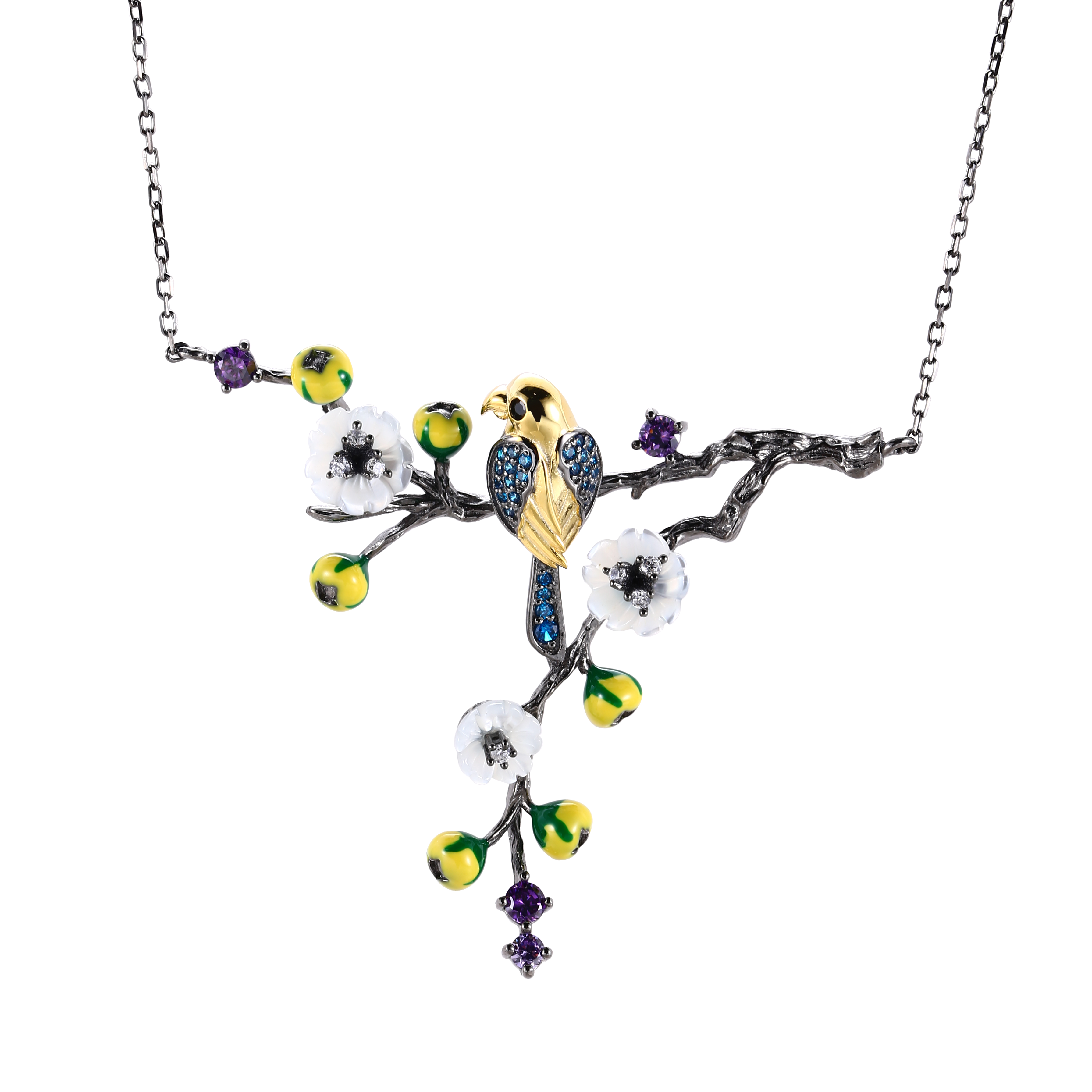 Bird Tree Necklaces - penelope-it.com