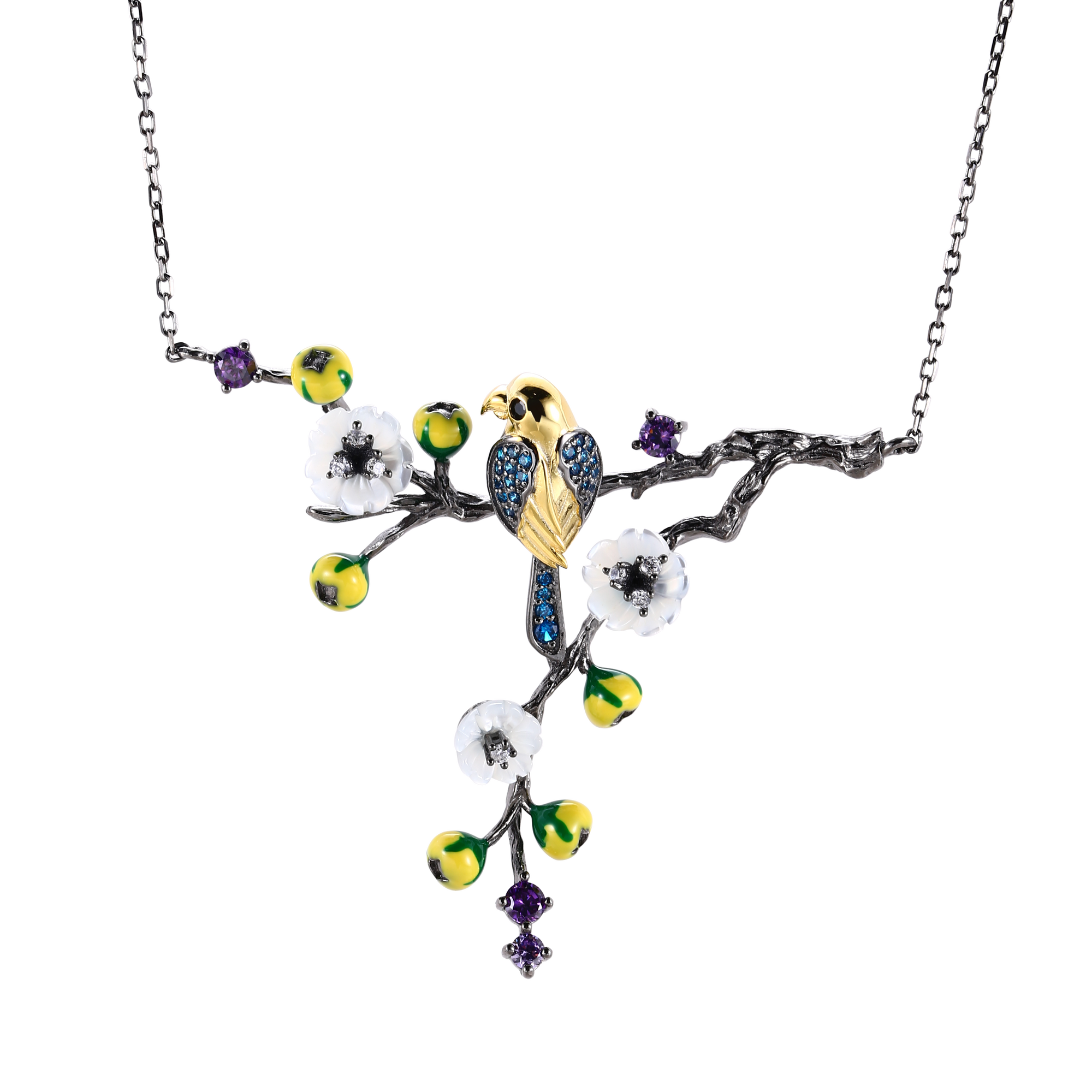Bird Tree Necklaces - penelope-it.com