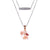 Rose Gold Flower Necklaces - penelope-it.com