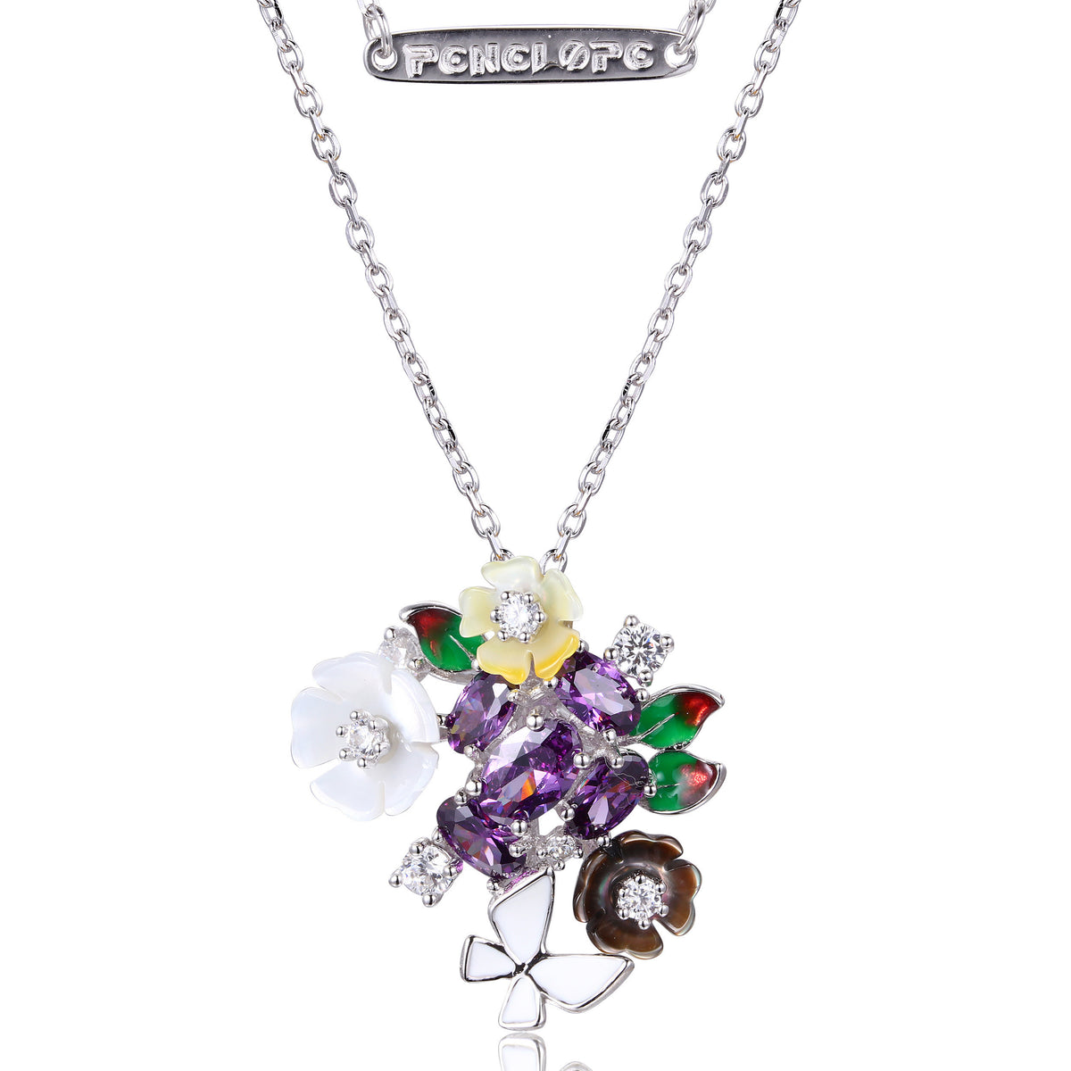 Purple Stone Necklaces - penelope-it.com