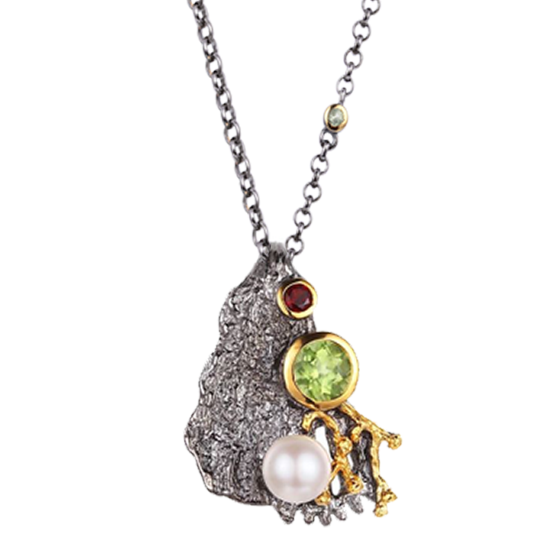 Gemstones  Necklace - penelope-it.com