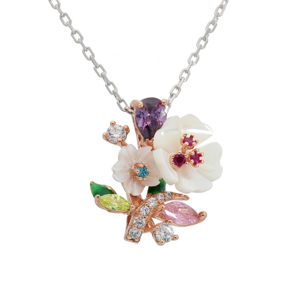 White Snow Flower Necklaces - penelope-it.com