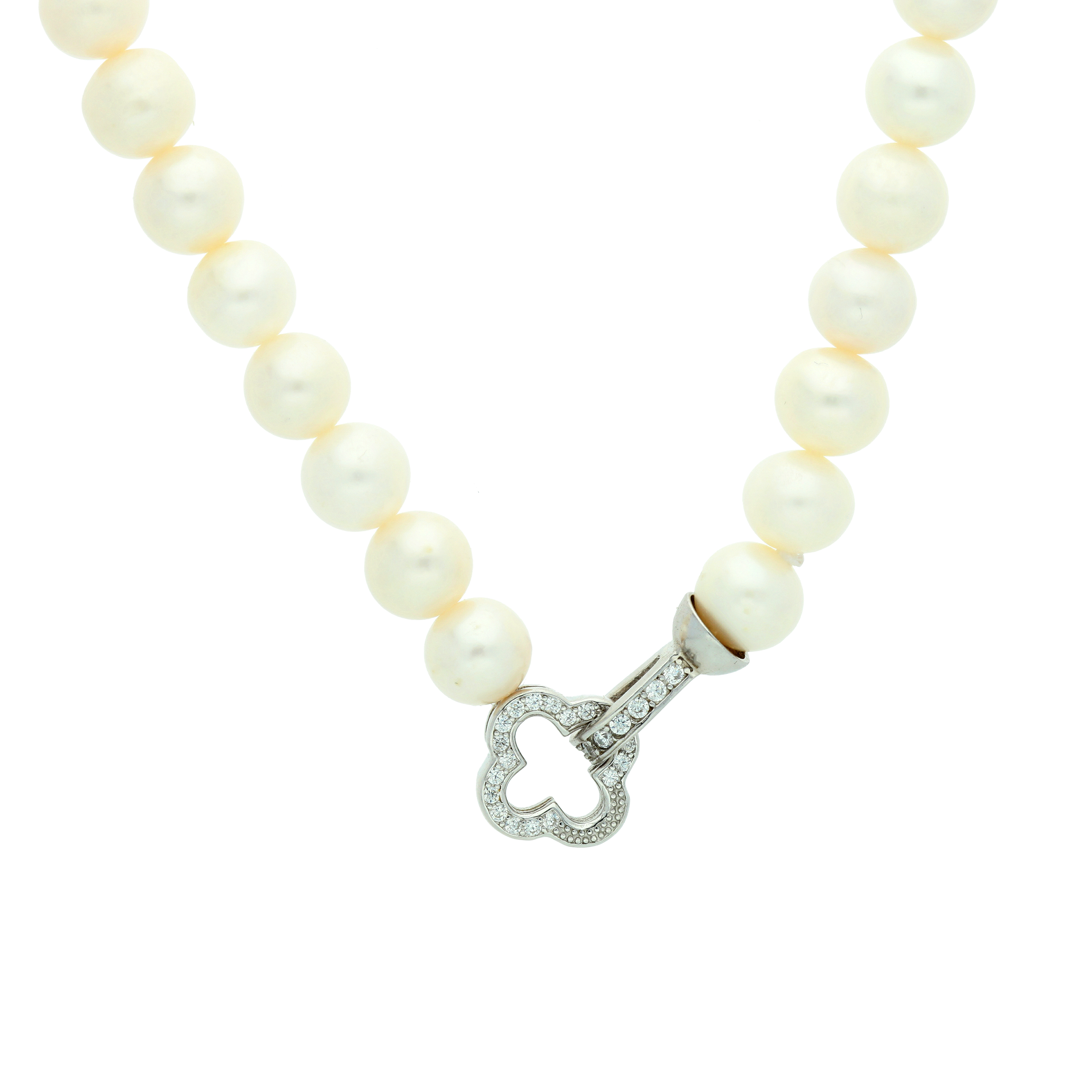 Pearl Silver Necklace - penelope-it.com