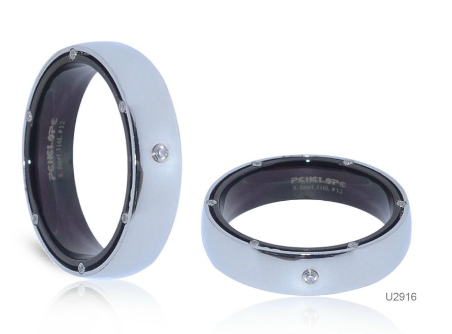 White Unisex Ring