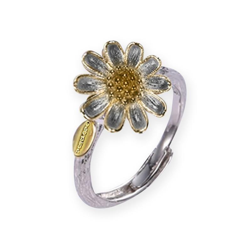 Daisy flower ring - penelope-it.com