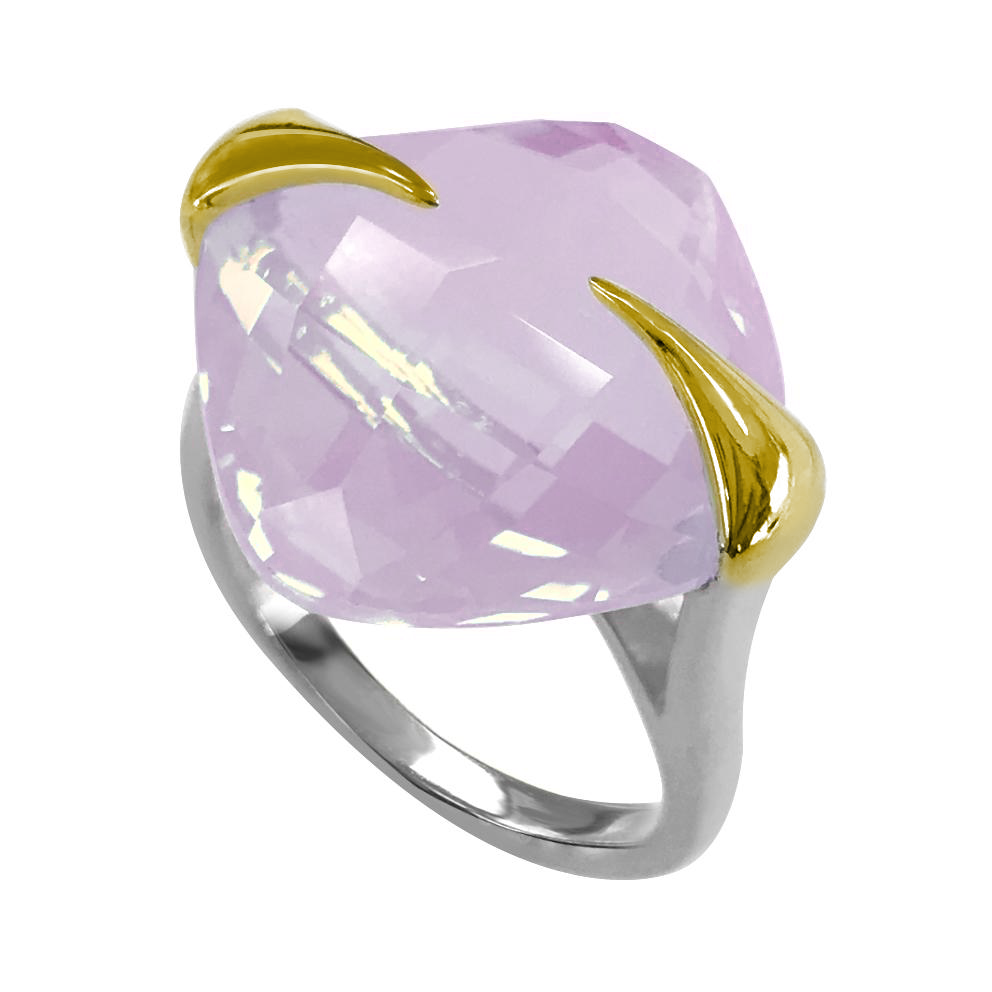 Silver Bright Pink Ring - penelope-it.com