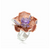 Amethyst Flower Ring - penelope-it.com
