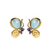 Larimar Butterfly Earrings - penelope-it.com