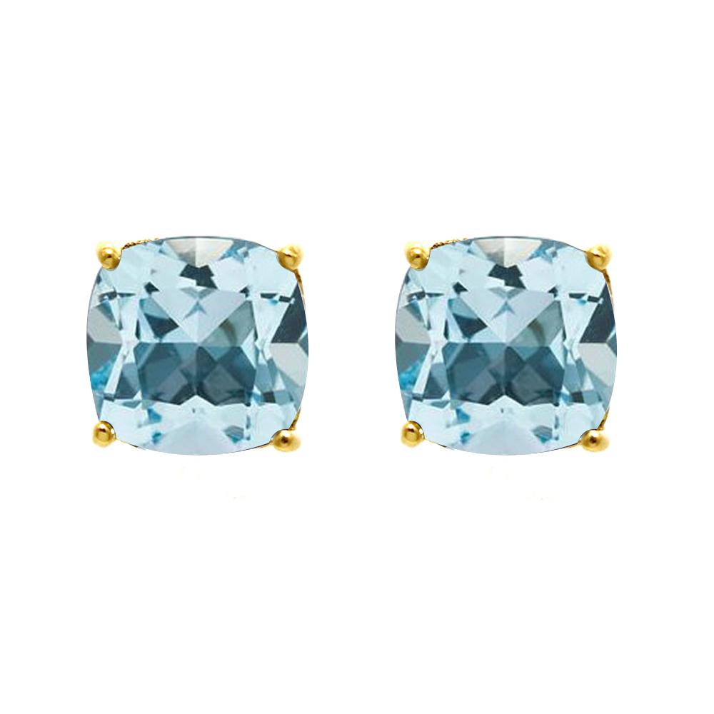 Swiss Blue Topaz Earrings